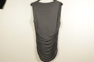 seeveless drabed dress/tunic top