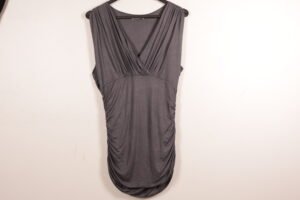 seeveless drabed dress/tunic top