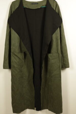 open front long coat