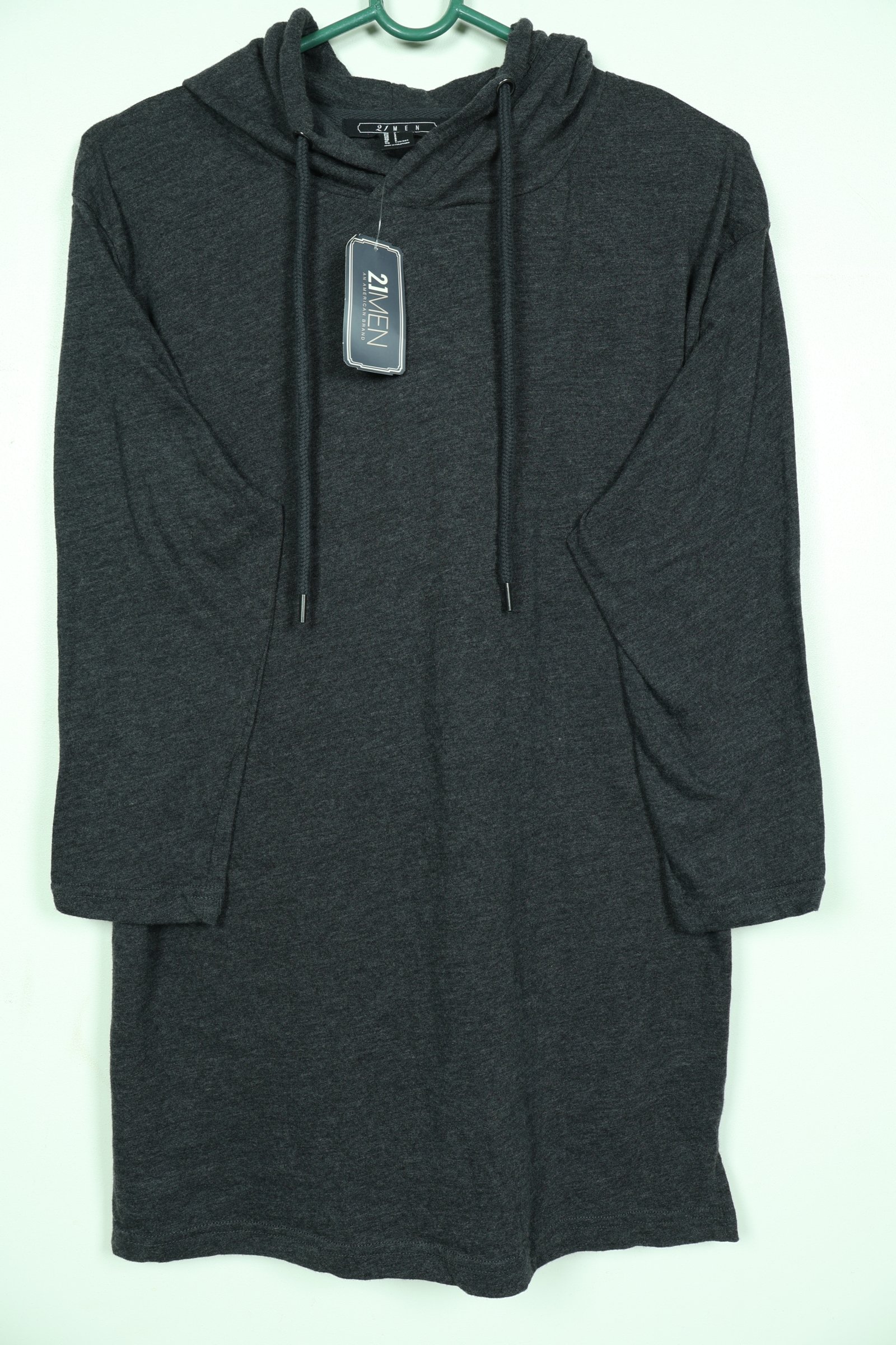 Lightweight longline hoodie / hoodie tunic
