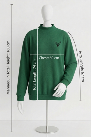 High-Neck Sweatshirt