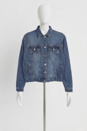DF Jeans Classic Blue Denim Jacket -Medium